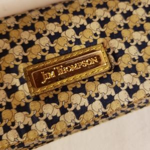 Bundle of elephant pattern fabric sunglasses case + sunnies